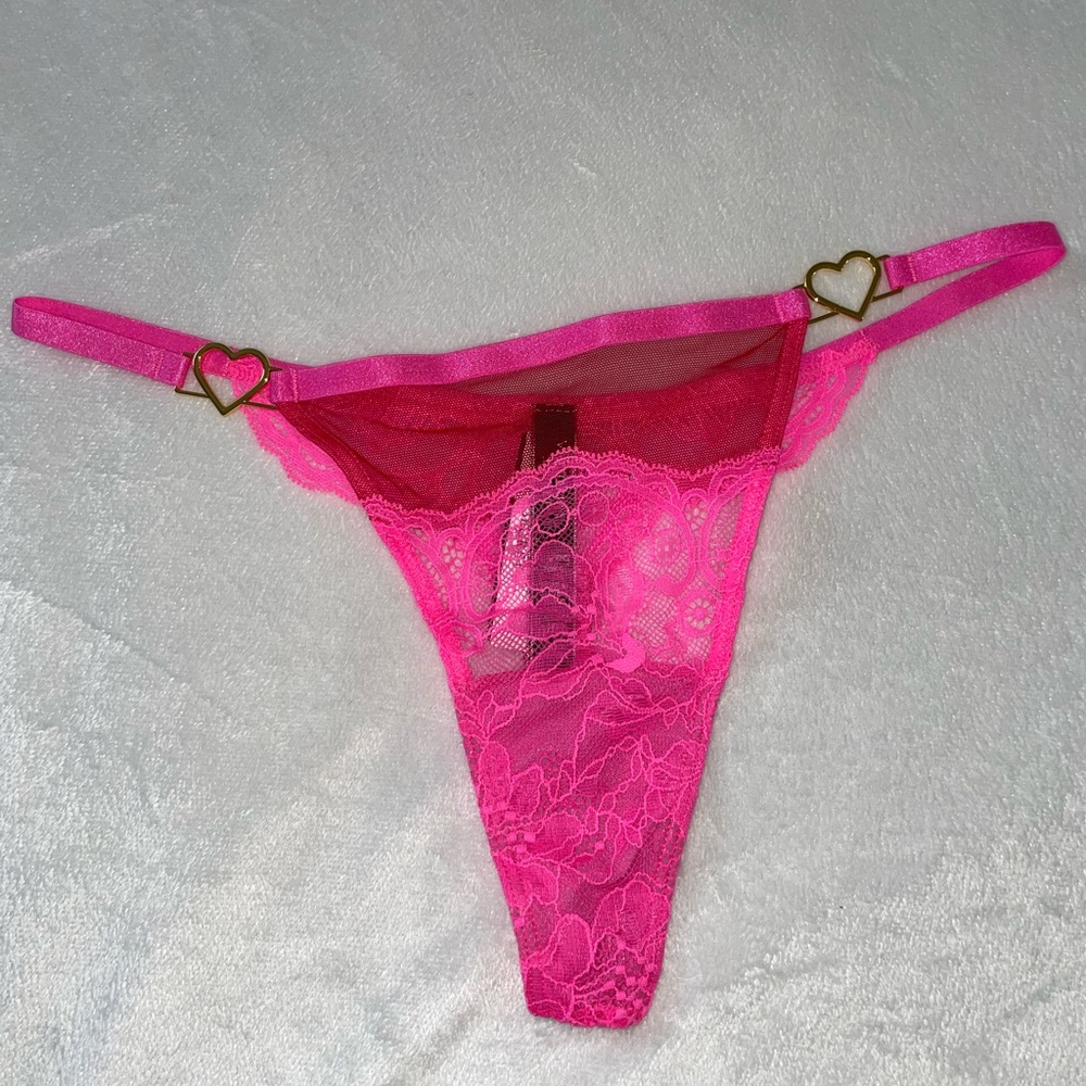 Victoria secret Lace Heart thong